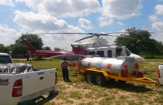 Exitoso operativo del puente aéreo en parajes de Rivadavia Banda Sur