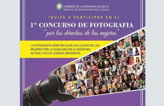Extienden el plazo del concurso fotográfico por los derechos de las mujeres