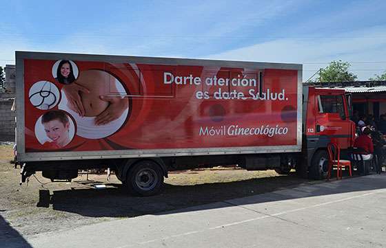 Realizan controles gratuitos de Papanicolau en el barrio Santa Cecilia