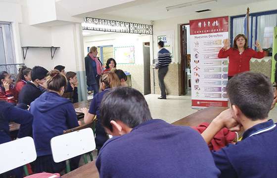 Actividades de capacitación por el Día Mundial de Usuarios y Consumidores