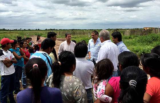 La Provincia continúa promoviendo la regularización de tierras de pueblos originarios de Pichanal