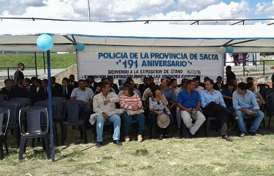 En el mes de la Policía de Salta, se realizaron actividades interdisciplinarias