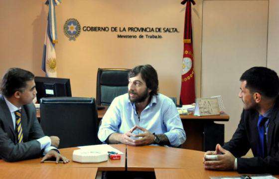 El Ministro de Trabajo se reunió con el nuevo gerente de Empleo en Salta