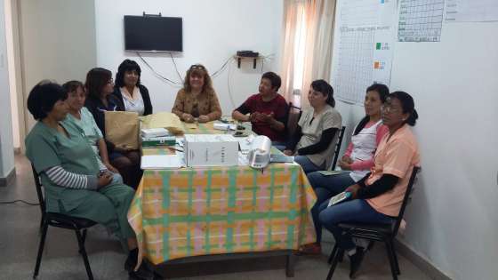 Capacitaron sobre sanidad escolar a equipos de salud y educación