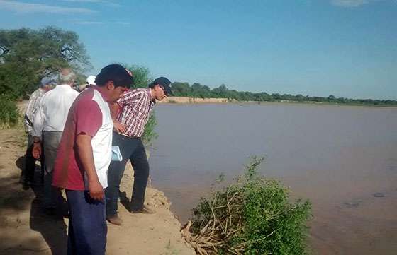 Se realizó una nueva inspección del correcto funcionamiento de las obras en el río Pilcomayo
