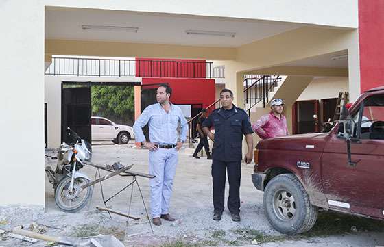 Finaliza la obra para la nueva base operativa policial de Orán