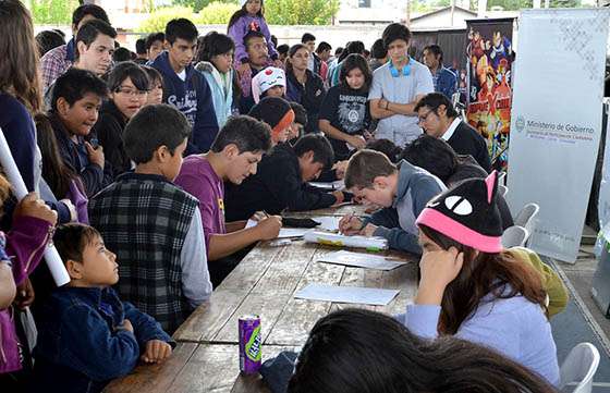 Cientos de jóvenes disfrutaron la primera Expo Friki Salta