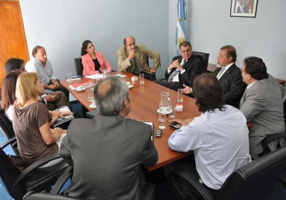Fortuny recibió al coordinador del programa nacional para la Consolidación del Empleo 