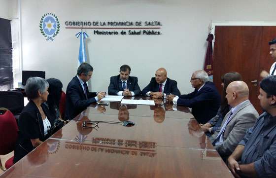 Los hospitales Materno Infantil y Oñativia realizarán tareas con el hospital Británico