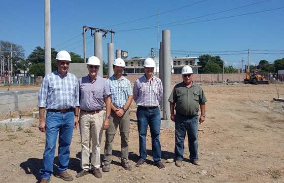 La   Secretaría   de   Energía   inspeccionó   la   obra   de   la   Estación Transformadora Orán