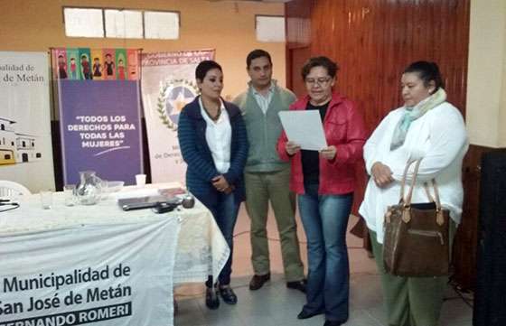 En Metán se fortalece el trabajo en red para la prevención de la violencia