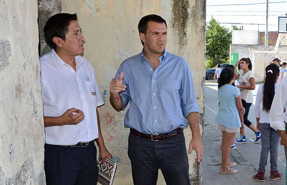 Respaldo del Ministerio de Gobierno a las actividades del centro vecinal de Villa Los Sauces