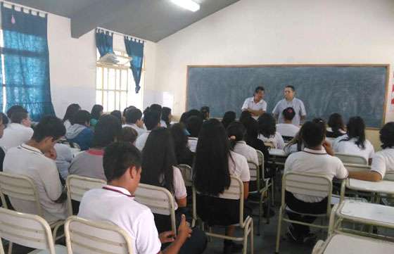 El Consejo Provincial de la Mujer capacita a jóvenes estudiantes