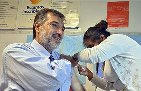 Comenzó la campaña de vacunación antigripal