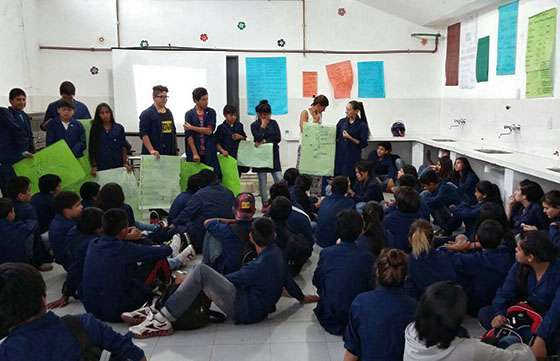 Jóvenes de barrio Ciudad del Milagro fueron capacitados en liderazgo juvenil
