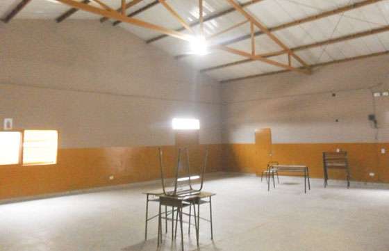 Avanzan las tareas de refacción en la escuela N° 5061 de Santa Victoria Este