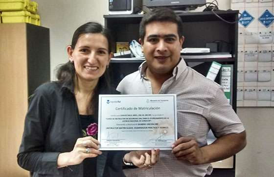 Entregaron certificados de capacitación a instructores en Seguridad Vial
