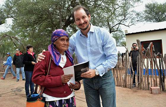 El Gobierno entregó viviendas a familias wichí de San Ignacio de Loyola