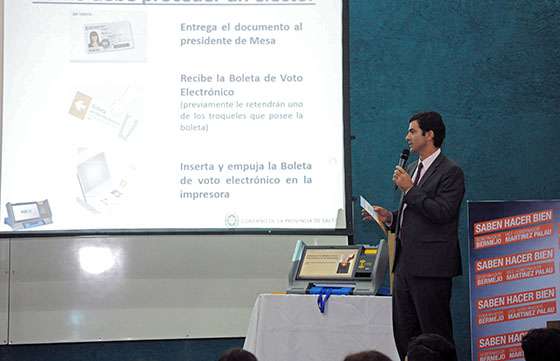 Urtubey brindará en Buenos Aires una clase magistral sobre boleta electrónica