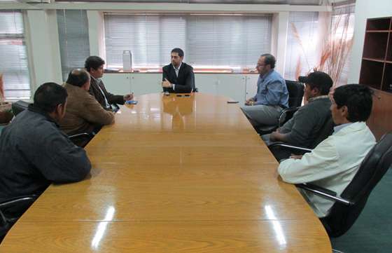 El Gobierno atendió las inquietudes de productores de San Carlos sobre riego y comercialización