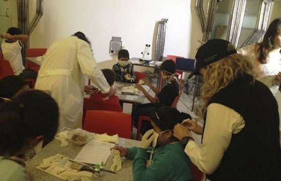 Niños participaron del taller “Arqueólogos: Especial Laboratorio”