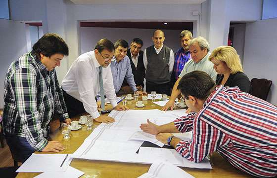 El Vicegobernador recibió a la comisión directiva del Club San Martín