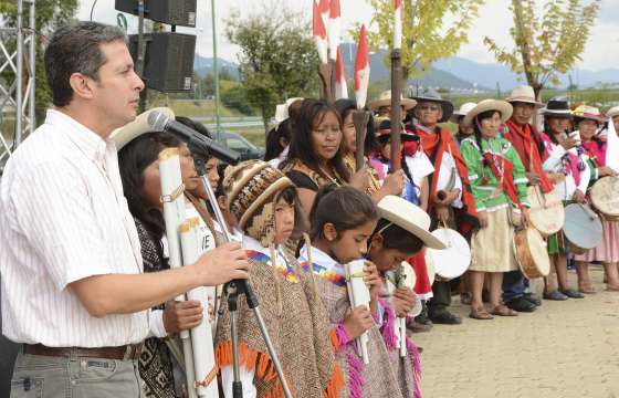 Más de 250 aborígenes participaron de la apertura del Encuentro Cultural de Pueblos Originarios