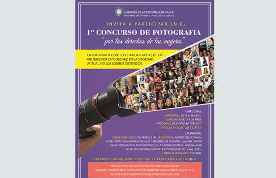 Muestra y premiación del 1° Concurso de fotografía por los derechos de las mujeres
