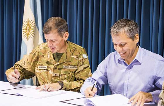 El Gobierno y el Ejército trabajarán juntos por la primera infancia