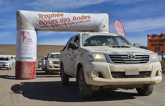 Esta tarde se realizará la premiación del Rally Trophée Roses des Andes