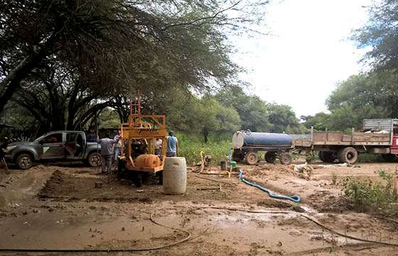 Recursos Hídricos perforó un nuevo pozo de agua en Hickman que abastece a 30 familias