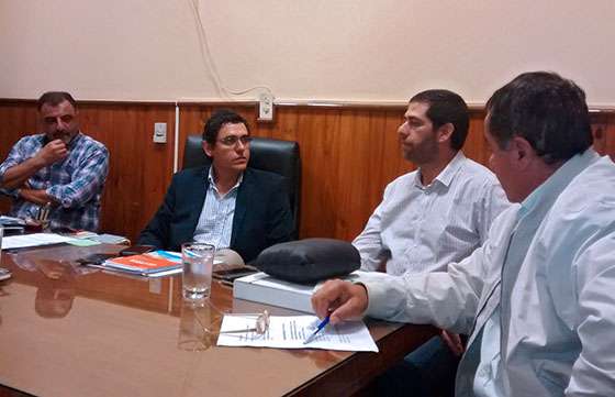 Intensa jornada de trabajo del gabinete de Ambiente y Producción en Rosario de la Frontera