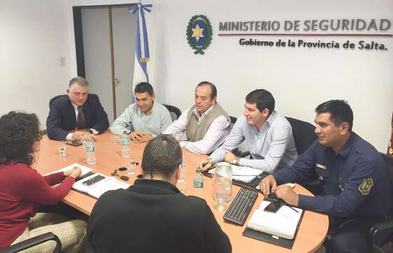 Reunión de trabajo por la seguridad de choferes y usuarios