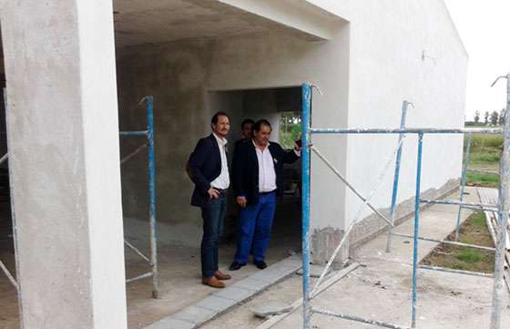 Avanza la construcción de la nueva escuela rural de paraje Las Margaritas