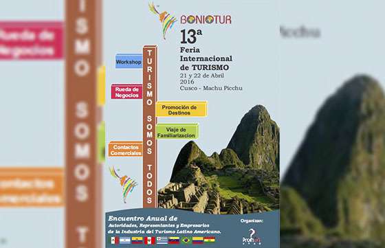 La Provincia participará desde hoy en la Feria de Turismo Boniotur en Perú