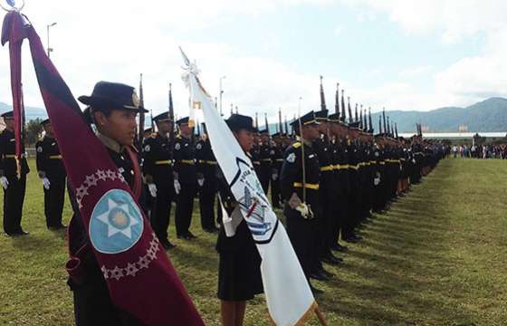 La Escuela de Cadetes de la Policía cumplió su 58º aniversario