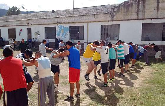 A través de actividades deportivas se propone la reinserción social de personas privadas de libertad