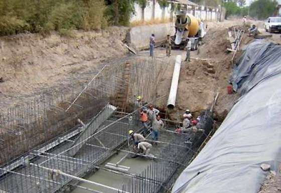 En marzo finalizará la construcción del canal Velarde 
