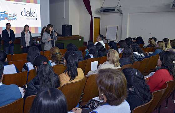Docentes se capacitan con el programa Dale!