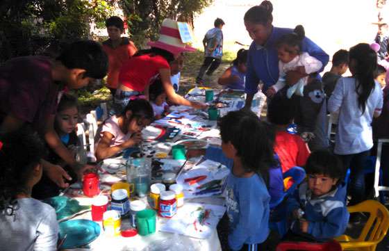 Niños de barrio Miguel Ortiz participaron de un programa de promoción de derechos