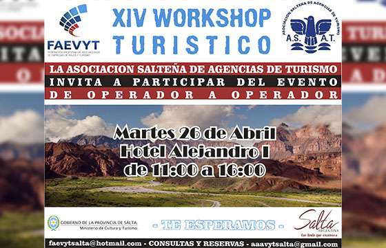 Se realizará hoy un workshop de Agencias de Turismo