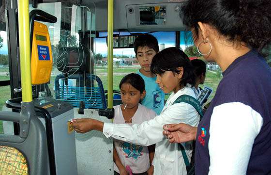 Realizan control del uso del Pase Libre estudiantil