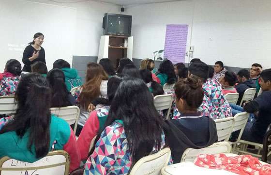 Estudiantes de zona sur participaron en un taller sobre derechos humanos y trato igualitario