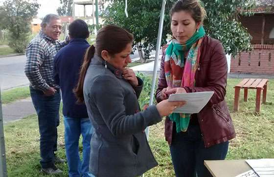 Refuerzan el operativo de la tarifa social con más visitas a barrios