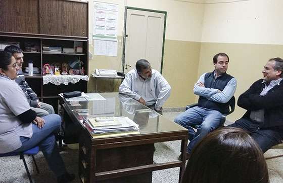 Villa Nougués recorrió servicios sanitarios de Hipólito Yrigoyen y Pichanal
