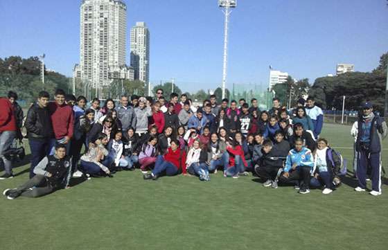 Paseo inolvidable para los campeones de los intercolegiales Ragone