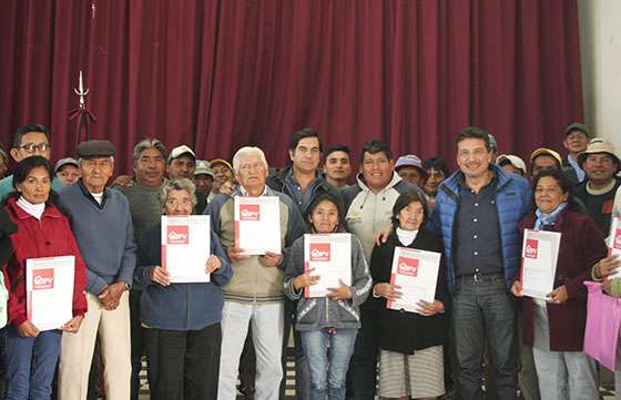 En Guachipas el IPV formalizó la entrega de 10 soluciones habitacionales