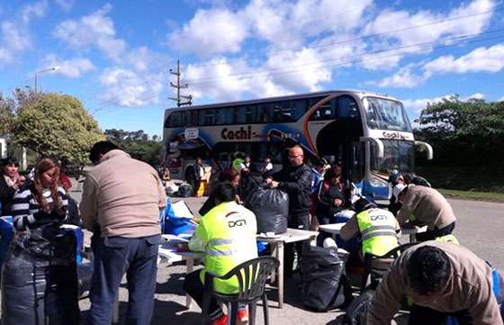 Rentas realizó un importante operativo de control en el sur provincial