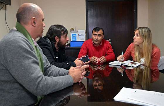 Articulan acciones para  impulsar el desarrollo de Rivadavia Banda Sur