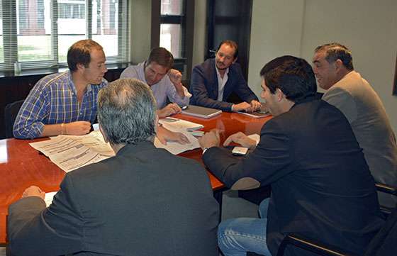 Ministros del Ejecutivo provincial se reunieron en El Tala